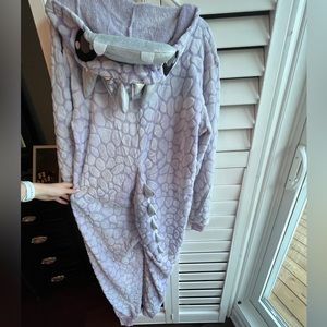 Dinosaur Onesie Costume - Purple - Size XL